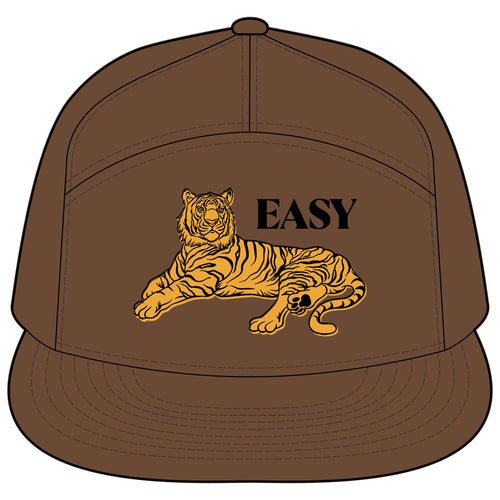 Tiger Easy Trucker Hat — Relaxed Graphic 7-Panel Cap